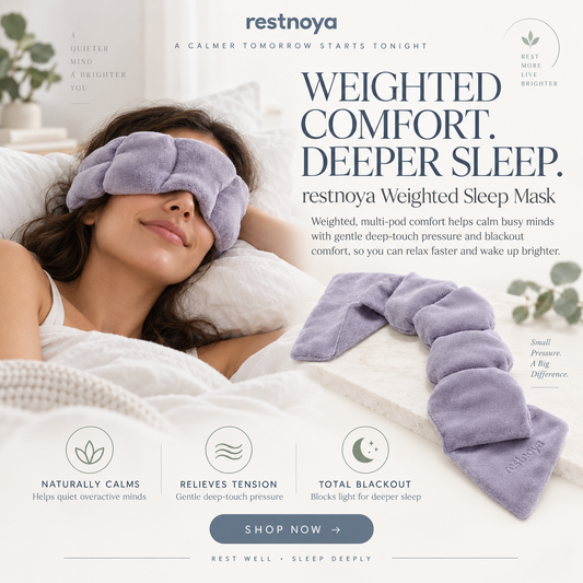 restnoya® | Weighted Sleep Mask
