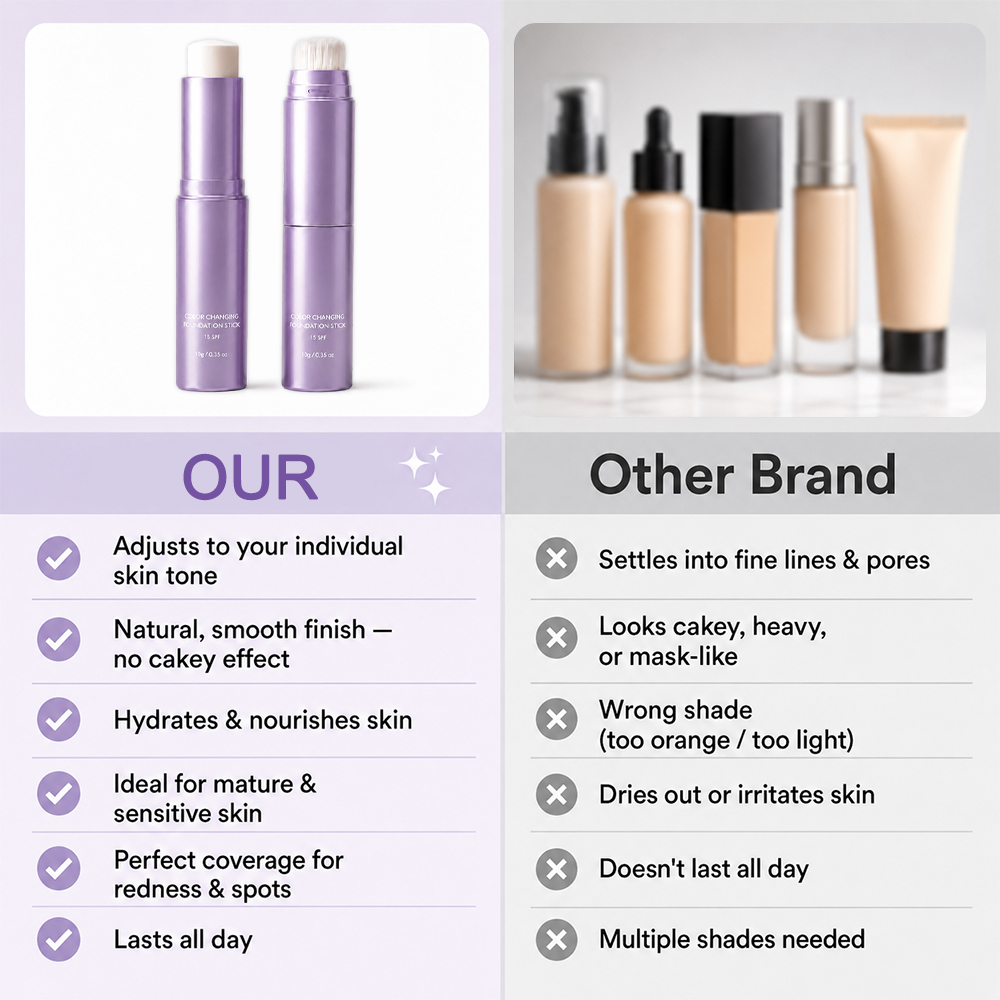 🔥Final 2 Hour 60% OFF🔥 Color Changing Foundation Stick